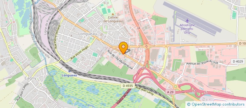 localisation de l'entreprise AGEFOS PME HAUTS DE FRANCE à BOVES