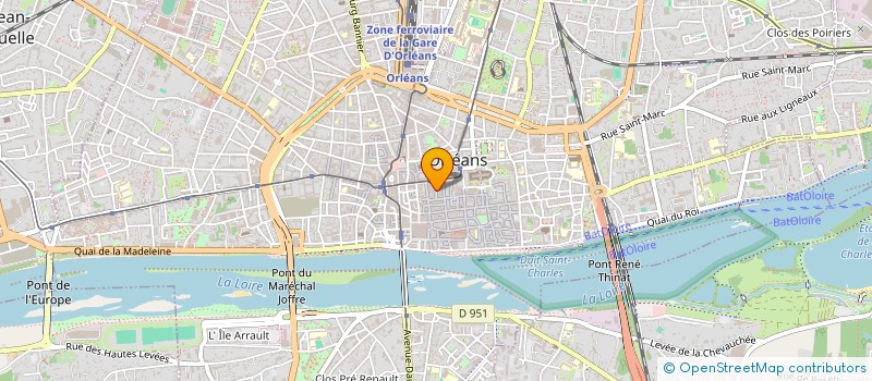 localisation de l'entreprise AGEL à ORLEANS