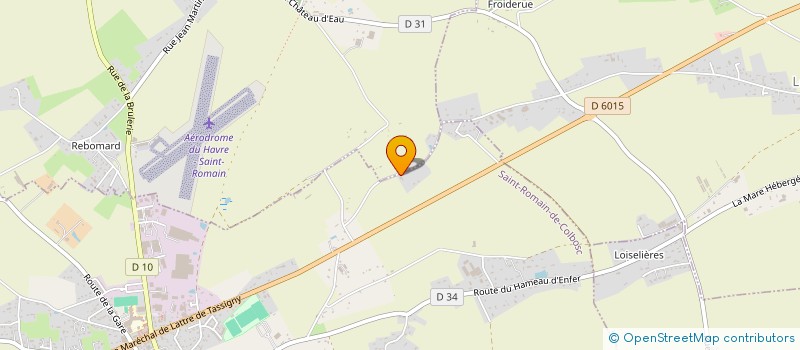 localisation de l'entreprise AGELEC  SAINT-ROMAIN-DE-COLBOSC