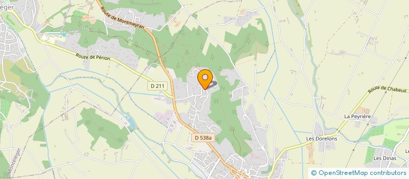 localisation de l'entreprise AGELEC SERVICES à MONTELIER