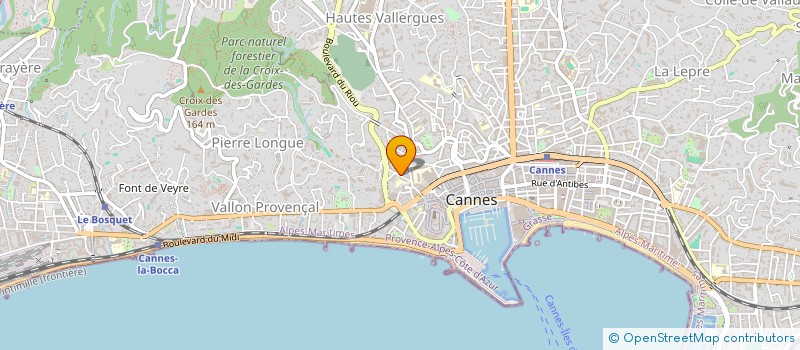 localisation de l'entreprise AGELEX ADVISORY  CANNES