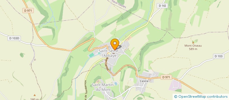 localisation de l'entreprise AGELIS à SAINT-SEINE-L'ABBAYE