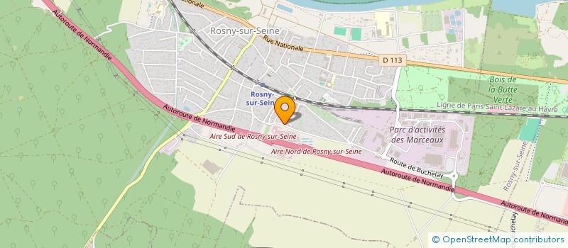 localisation de l'entreprise AGELLOS N'FOOD  ROSNY-SUR-SEINE