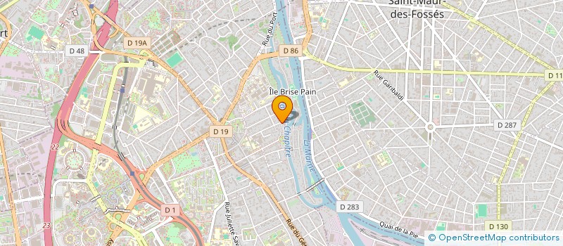 localisation de l'entreprise AGEM à CRETEIL