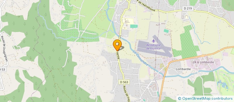 localisation de l'entreprise AGEM  FAYENCE