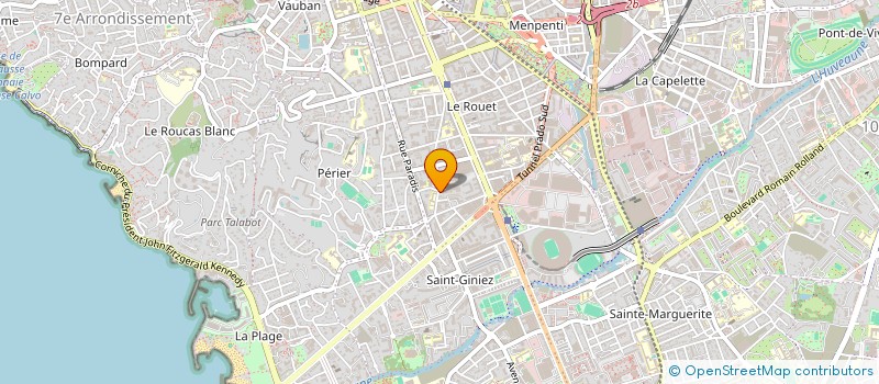 localisation de l'entreprise AGEM SERVICES à MARSEILLE