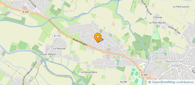 localisation de l'entreprise AGEMA HOLDINGS  BEAUFORT-EN-ANJOU