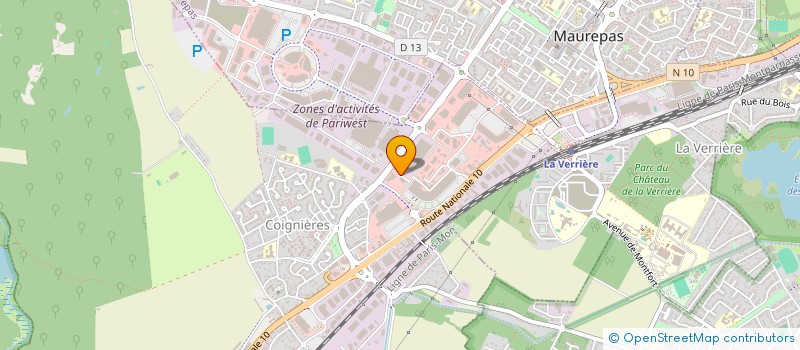 localisation de l'entreprise AGEMAG  COIGNIERES