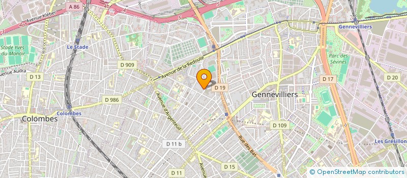 localisation de l'entreprise AGEMAP à ASNIERES-SUR-SEINE