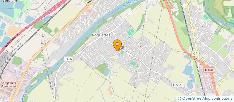 localisation de l'entreprise AGEMI à ROQUETTES