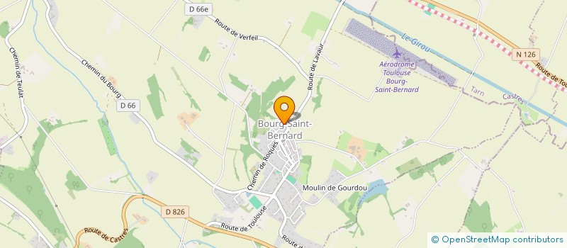 localisation de l'entreprise AGEMI  BOURG-SAINT-BERNARD