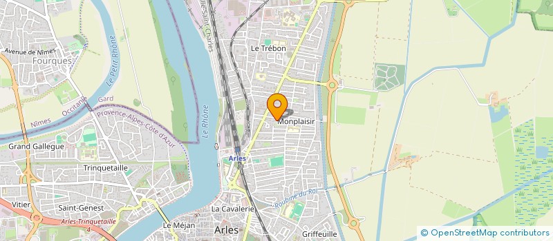 localisation de l'entreprise AGEN à ARLES