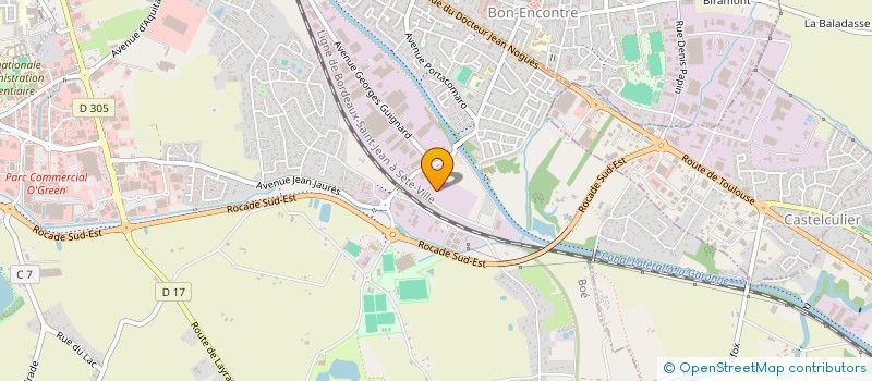 localisation de l'entreprise AGEN-AUTO TRANSPORTS  BOE