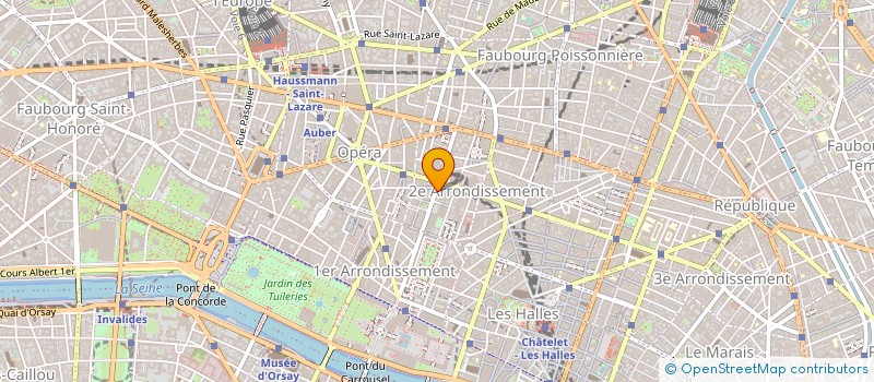 localisation de l'entreprise AGEN SERVI DIFFU PUBLICITAIRE à PARIS