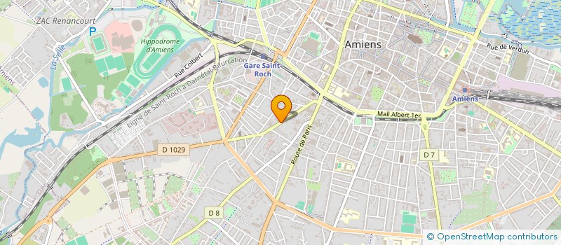 localisation de l'entreprise AGENA à AMIENS