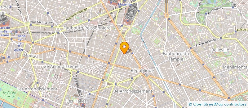 localisation de l'entreprise AGENA à PARIS