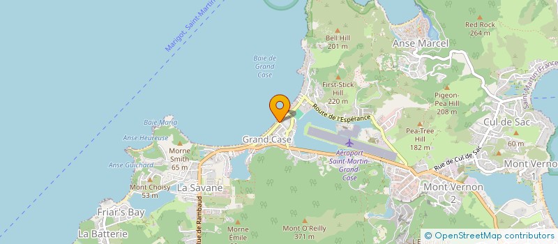 localisation de l'entreprise AGENAIR SARL  SAINT MARTIN