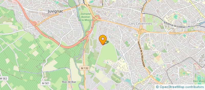 localisation de l'entreprise AGENAIS à MONTPELLIER