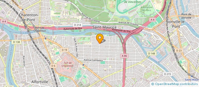 localisation de l'entreprise AGENC EVENT à MAISONS-ALFORT