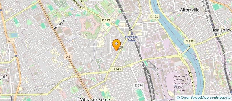 localisation de l'entreprise AGENC GENER INTERIEUR FINITION à VITRY-SUR-SEINE