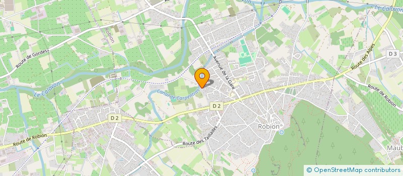 localisation de l'entreprise AGENCE 1/20  ROBION