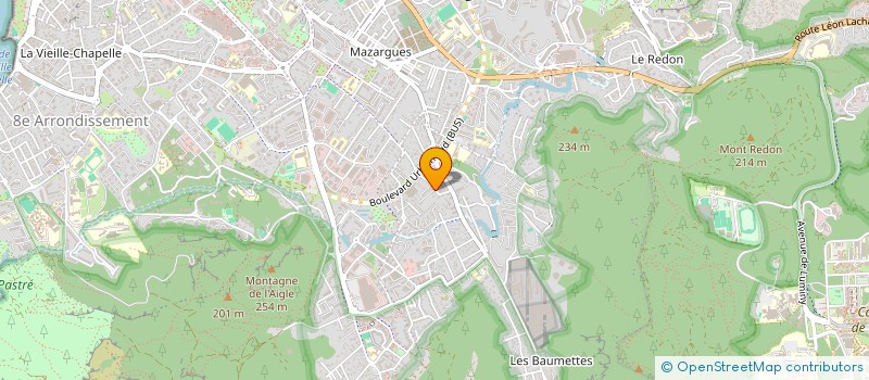 localisation de l'entreprise AGENCE 20  MARSEILLE