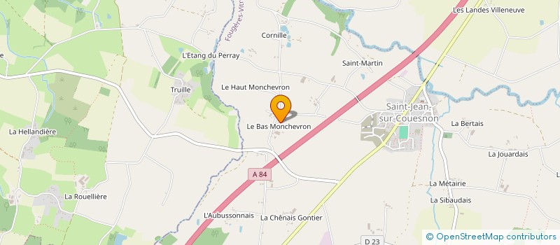 localisation de l'entreprise AGENCE 2080  RIVES-DU-COUESNON