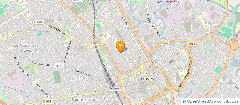 localisation de l'entreprise AGENCE 3 à TROYES