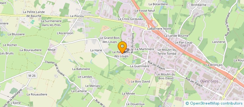 localisation de l'entreprise AGENCE 3D FRANCE à COUERON