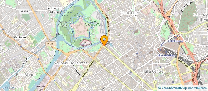 localisation de l'entreprise AGENCE 442 à LILLE