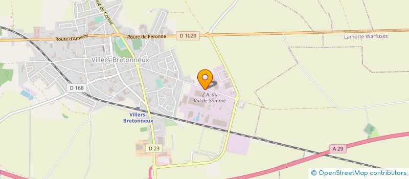 localisation de l'entreprise AGENCE 52 K à VILLERS-BRETONNEUX