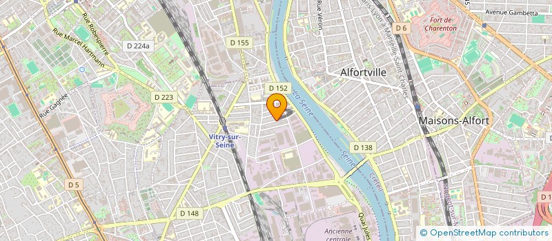 localisation de l'entreprise AGENCE 56  VITRY-SUR-SEINE