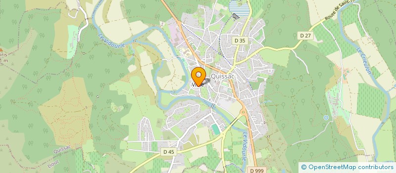 localisation de l'entreprise AGENCE  QUISSAC