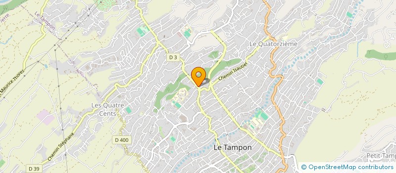 localisation de l'entreprise AGENCE 974  LE TAMPON