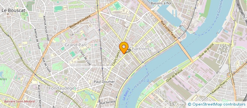 localisation de l'entreprise AGENCE A L'ABORDAGE  BORDEAUX