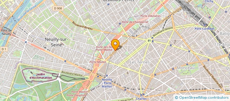 localisation de l'entreprise AGENCE A. MONITA DERRIEUX  PARIS