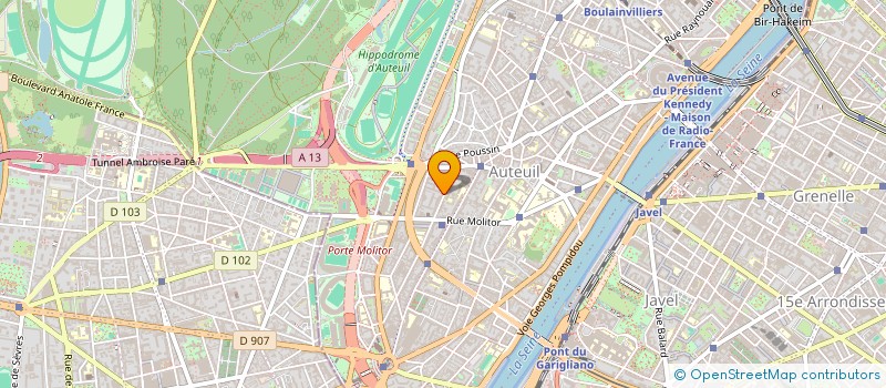 localisation de l'entreprise AGENCE ABK  PARIS