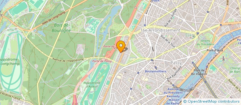 localisation de l'entreprise AGENCE ACCUEIL PRESTIGE  PARIS