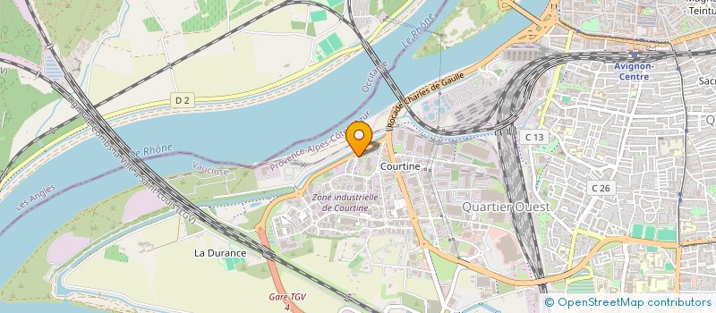 localisation de l'entreprise AGENCE ACE  AVIGNON