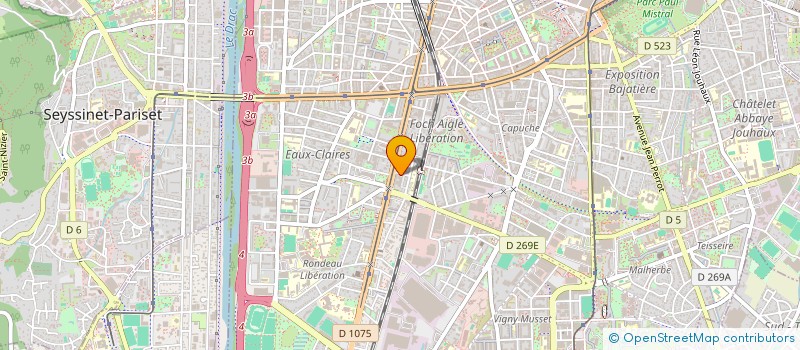 localisation de l'entreprise AGENCE ACHARD CONSULTANT 2AC CONSEIL à GRENOBLE