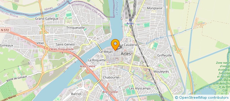 localisation de l'entreprise AGENCE ACUTIS à ARLES