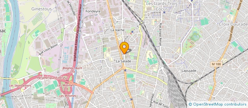 localisation de l'entreprise AGENCE AD COMM à TOULOUSE