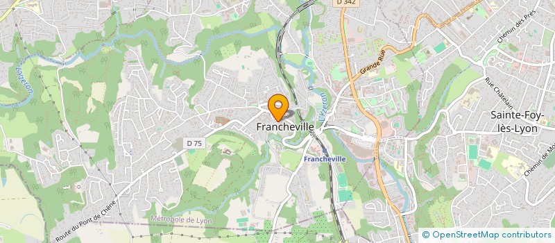 localisation de l'entreprise AGENCE ADV  FRANCHEVILLE