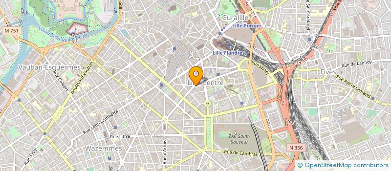 localisation de l'entreprise AGENCE AGENCEMENT MOBILIERE IMMOBILIERE à LILLE
