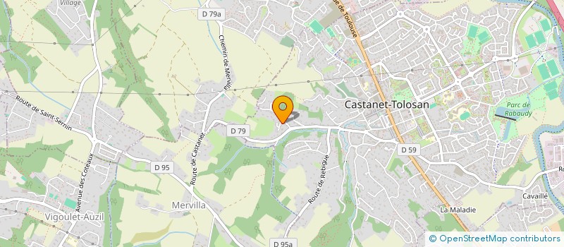 localisation de l'entreprise AGENCE AIDES CREATIVES EMPLOIS SOCIAUX à CASTANET-TOLOSAN