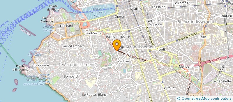 localisation de l'entreprise AGENCE AIR  MARSEILLE