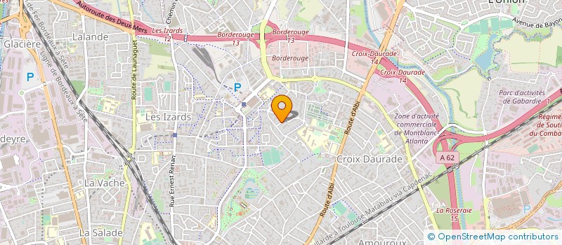 localisation de l'entreprise AGENCE ALARME SECURITE à TOULOUSE