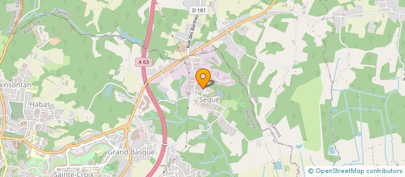 localisation de l'entreprise AGENCE ALBATROS à BAYONNE