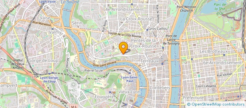 localisation de l'entreprise AGENCE AMH à LYON