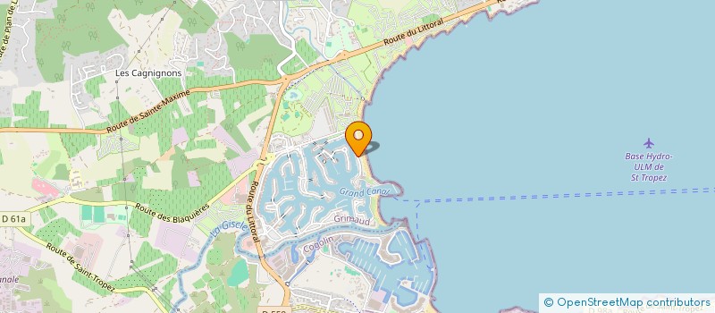 localisation de l'entreprise AGENCE AMIRAL IMMOBILIER  GRIMAUD